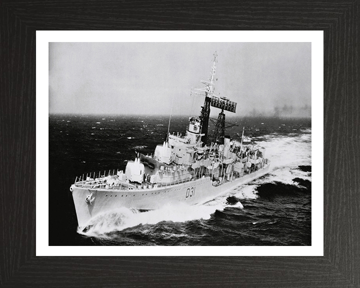 HMS Broadsword D31 Royal Navy Weapon class destroyer Photo Print or Framed Print - Hampshire Prints