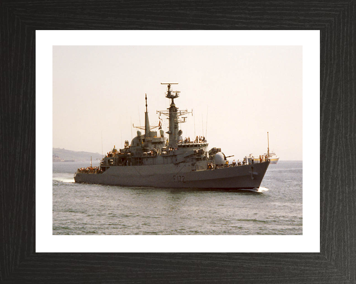 HMS Ambuscade F172 Royal Navy Type 21 frigate Photo Print or Framed Print - Hampshire Prints