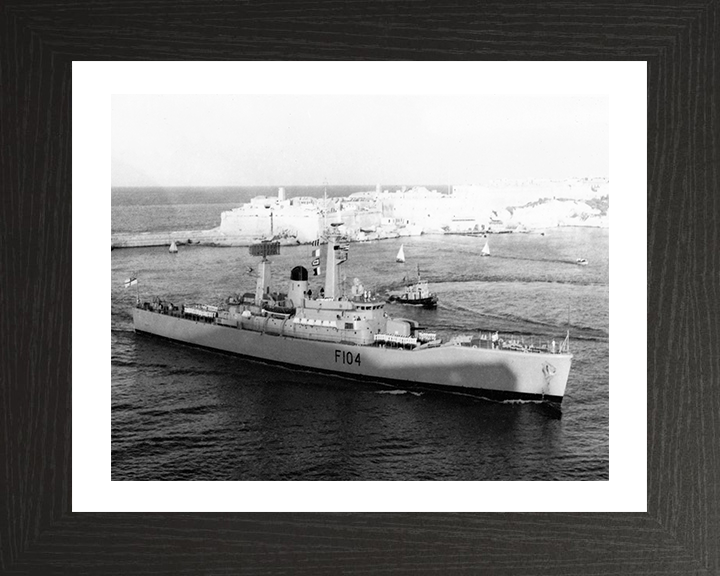 HMS Dido F104 Royal Navy Leander class frigate Photo Print or Framed Print - Hampshire Prints