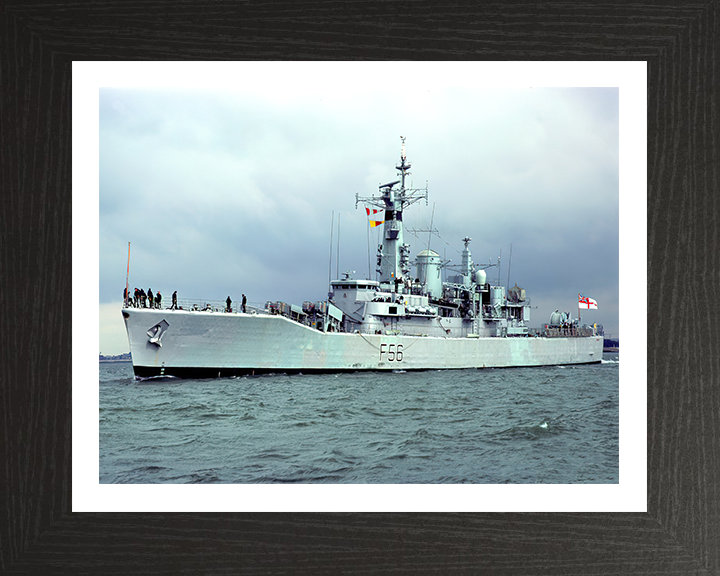 HMS Argonaut F56 Royal Navy Leander class frigate Photo Print or Framed Print - Hampshire Prints