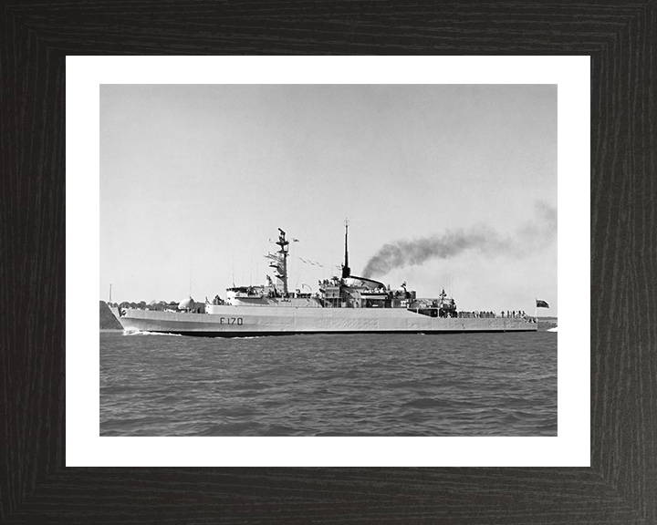 HMS Antelope F170 Royal Navy Type 21 frigate Photo Print or Framed Print - Hampshire Prints