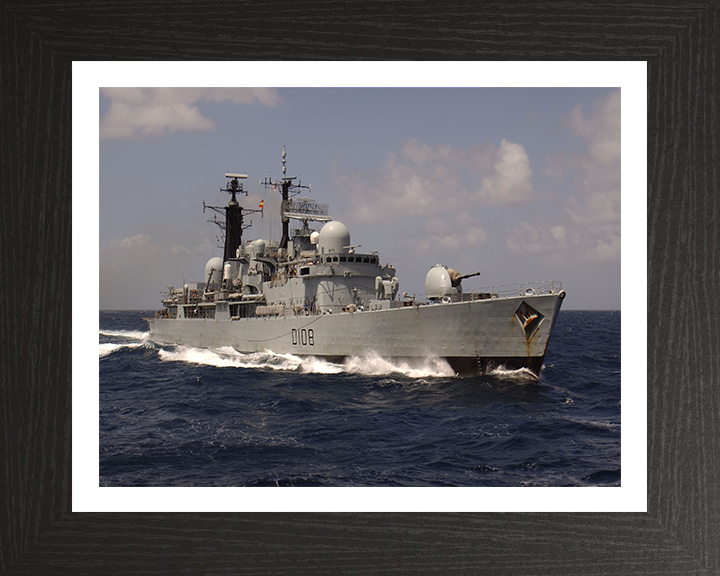 HMS Cardiff D108 Royal Navy Type 42 destroyer Photo Print or Framed Print - Hampshire Prints