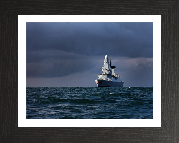 HMS Dragon D35 Royal Navy Type 45 Destroyer Photo Print or Framed Print - Hampshire Prints