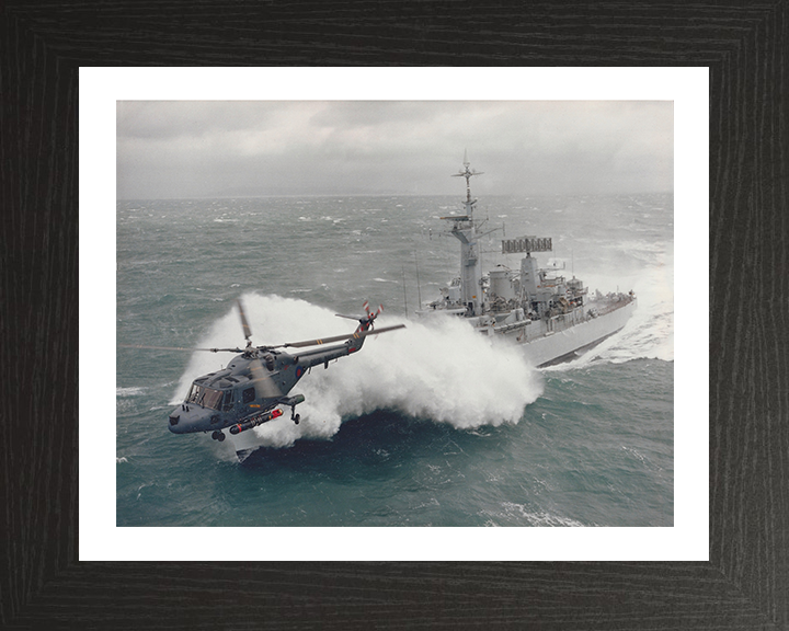 HMS Argonaut F56 Royal Navy Leander class frigate Photo Print or Framed Print - Hampshire Prints