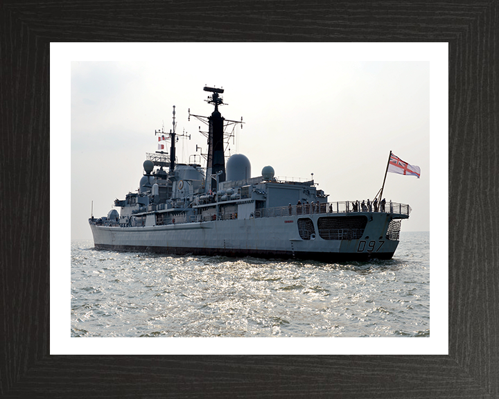 HMS Edinburgh D97 Royal Navy Type 42 Destroyer Photo Print or Framed Print - Hampshire Prints