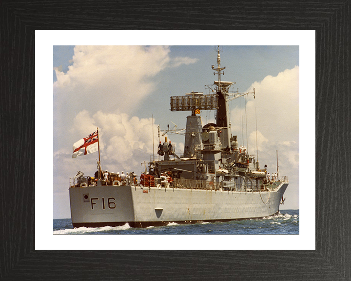 HMS Diomede F16 Royal Navy Leander class frigate Photo Print or Framed Print - Hampshire Prints