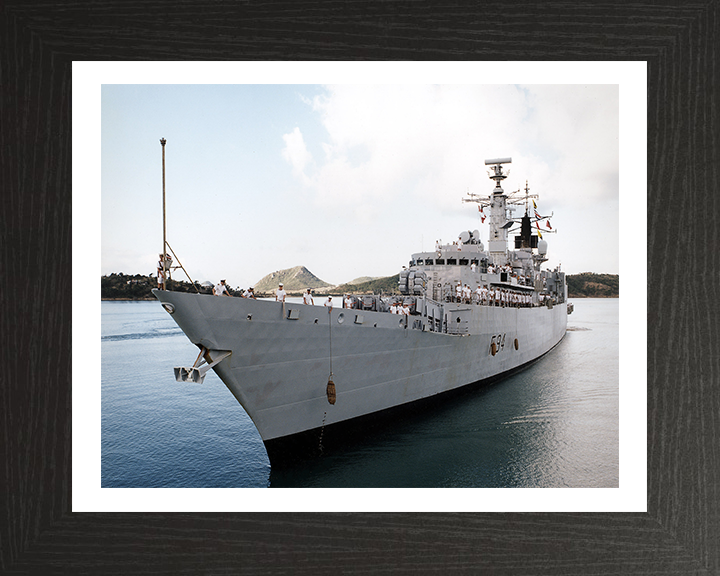 HMS Brave F94 Royal Navy Type 22 Frigate Photo Print or Framed Print - Hampshire Prints