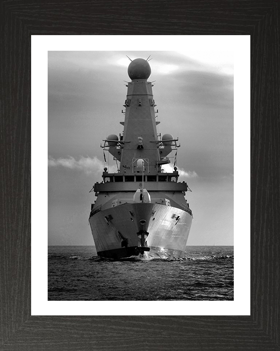 HMS Dauntless D33 Royal Navy type 45 Destroyer Photo Print or Framed Print - Hampshire Prints