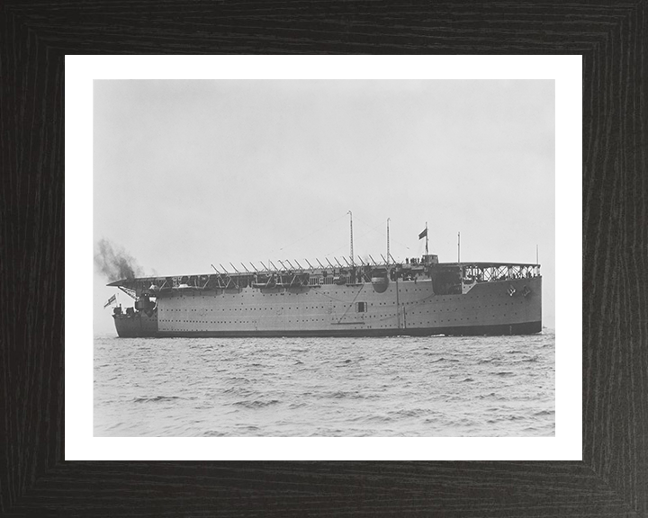 HMS Argus I49 Royal Navy aircraft carrier Photo Print or Framed Print - Hampshire Prints