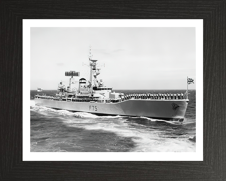 HMS Charybdis F75 Royal Navy Leander class frigate Photo Print or Framed Print - Hampshire Prints