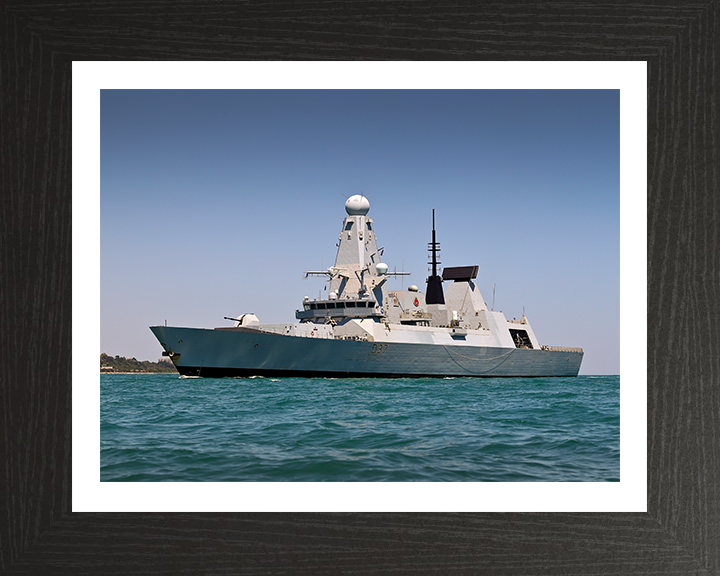 HMS Duncan D37 Royal Navy Type 45 Destroyer Photo Print or Framed Print - Hampshire Prints