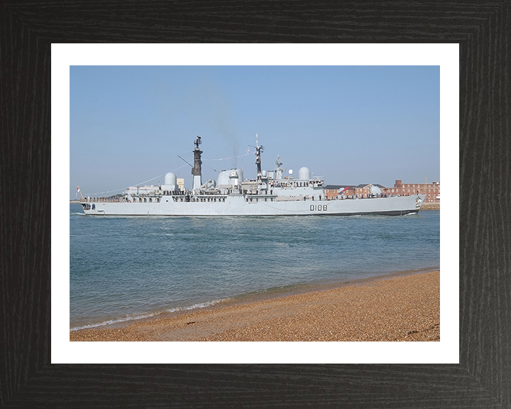 HMS Cardiff D108 | Photo Print | Framed Print | Poster | Type 42 | Destroyer | Royal Navy - Hampshire Prints