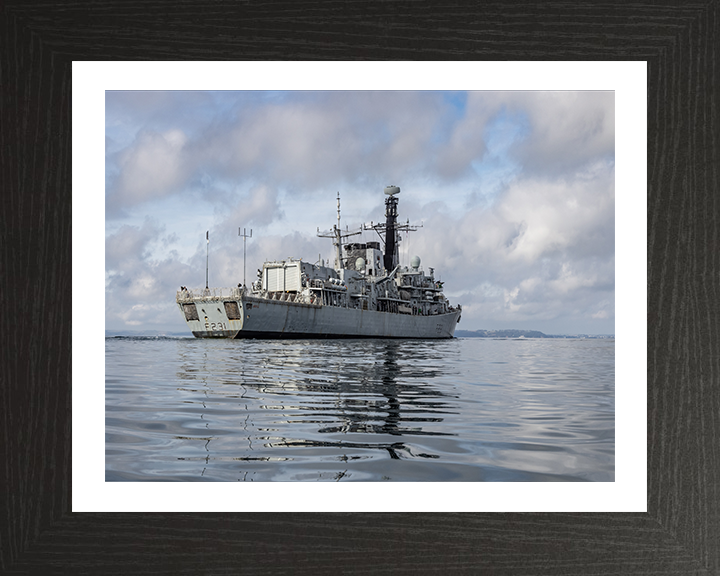 HMS Argyll F231 Royal Navy type 23 Frigate Photo Print or Framed Print - Hampshire Prints