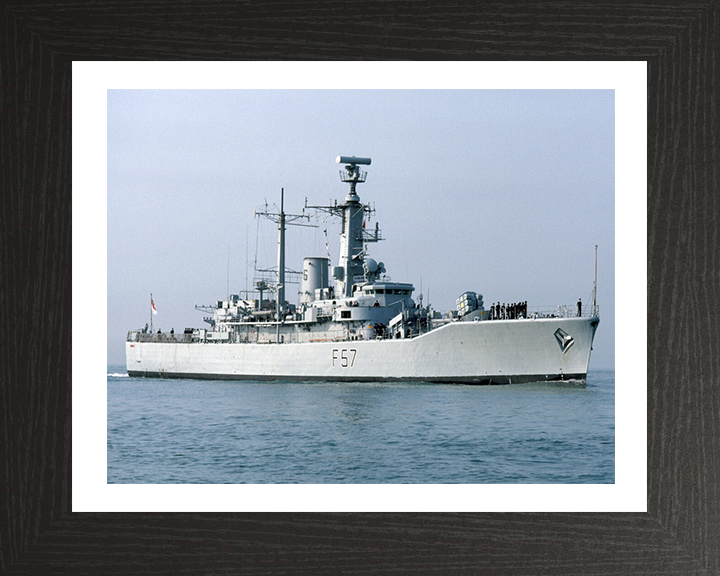 HMS Andromeda F57 Royal Navy Leander class frigate Photo Print or Framed Print - Hampshire Prints