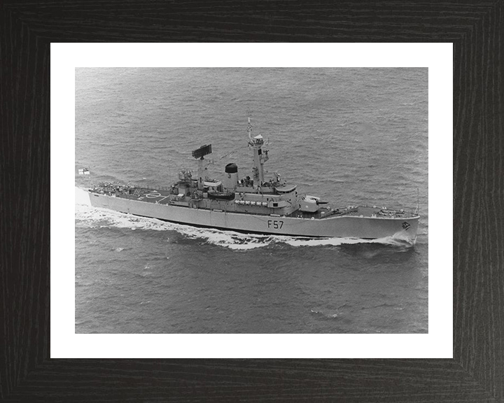 HMS Andromeda F57 Royal Navy Leander class frigate Photo Print or Framed Print - Hampshire Prints