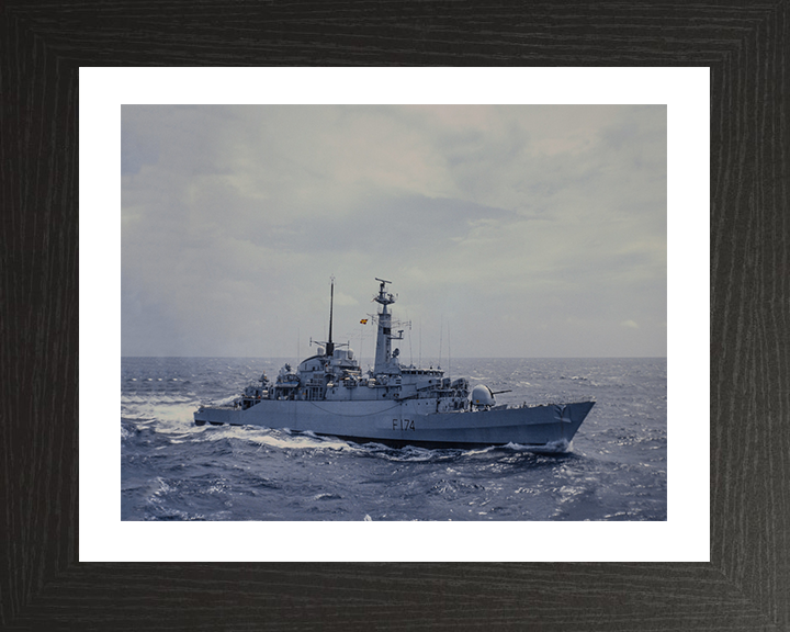 HMS Alacrity F174 Royal Navy Type 21 frigate Photo Print or Framed Print - Hampshire Prints