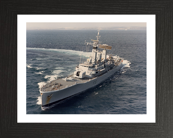 HMS Diomede F16 Royal Navy Leander class frigate Photo Print or Framed Print - Hampshire Prints