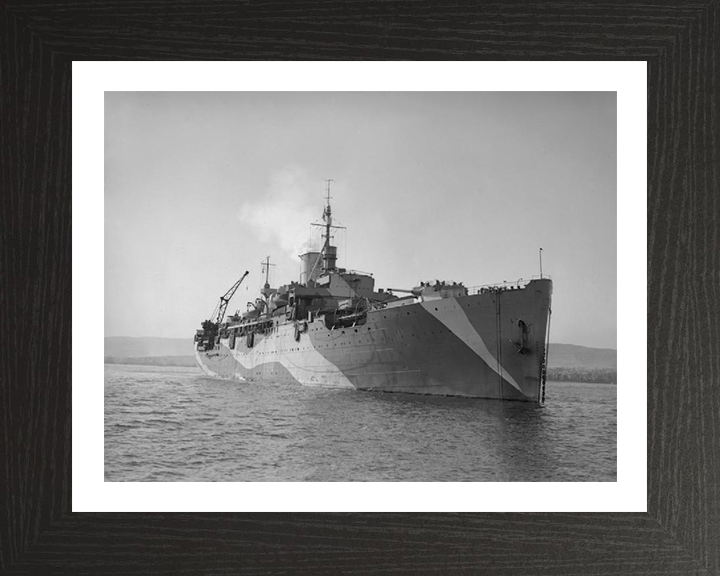 HMS Corfu 1943 Royal Navy armed merchant cruiser Photo Print or Framed Print - Hampshire Prints