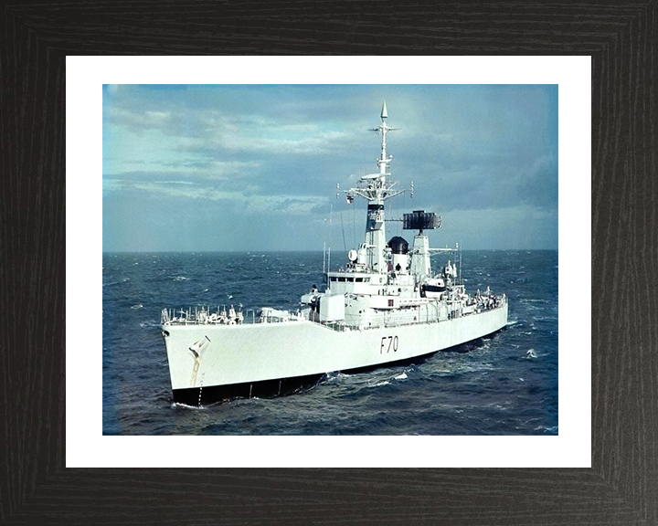 HMS Apollo F70 Royal Navy Leander class Photo Print or Framed Print - Hampshire Prints