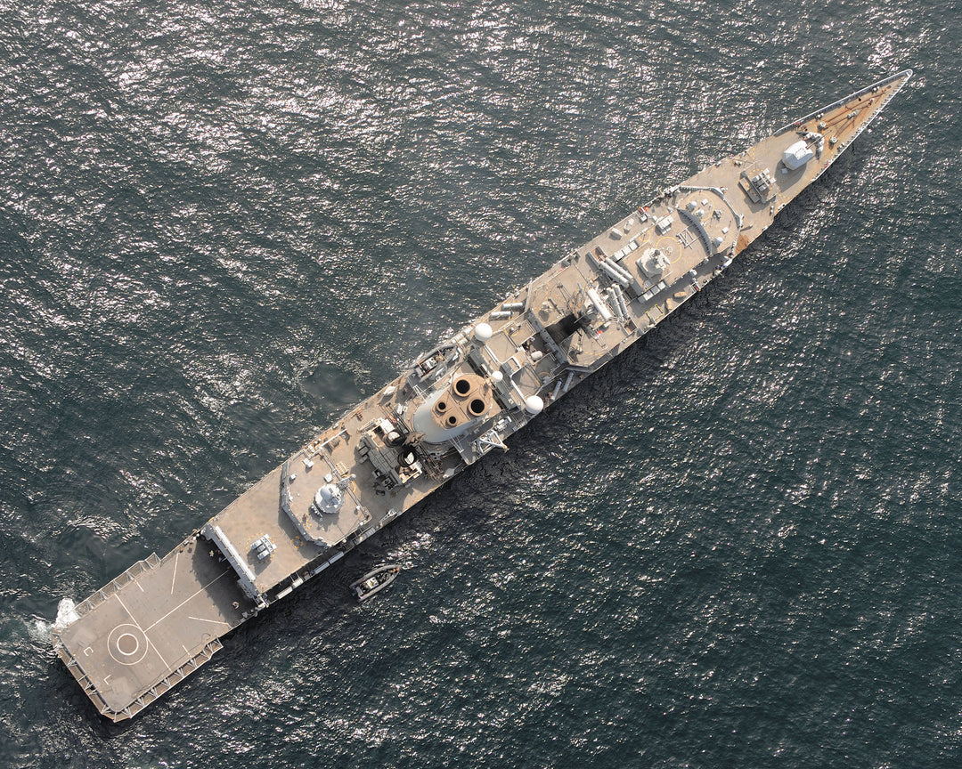 HMS Cumberland F85 Royal Navy Type 22 frigate Photo Print or Framed Print - Hampshire Prints