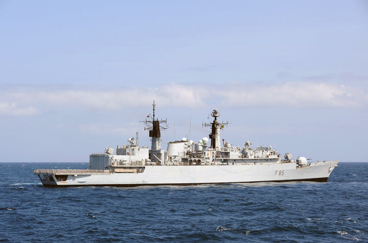 HMS Cumberland F85 Royal Navy Type 22 frigate Photo Print or Framed Print - Hampshire Prints