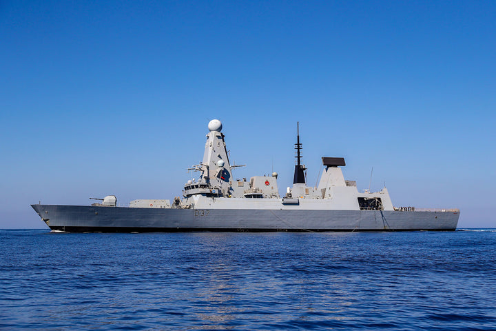 HMS Duncan D37 Royal Navy Type 45 Destroyer Photo Print or Framed Print - Hampshire Prints