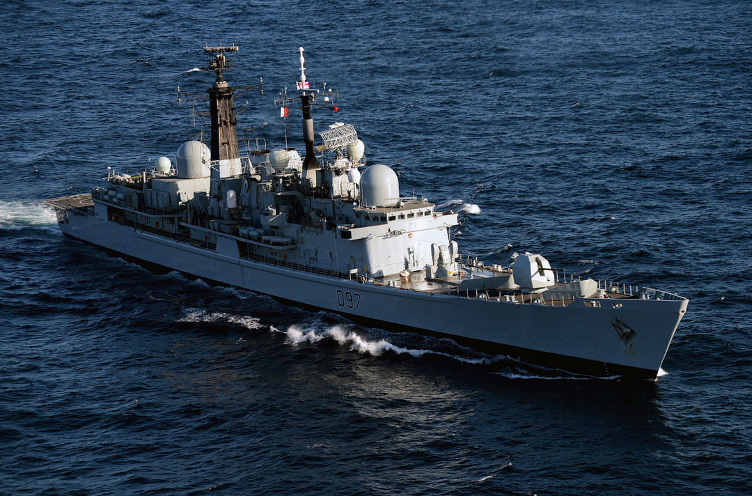 HMS Edinburgh D97 Royal Navy Type 42 Destroyer Photo Print or Framed Print - Hampshire Prints