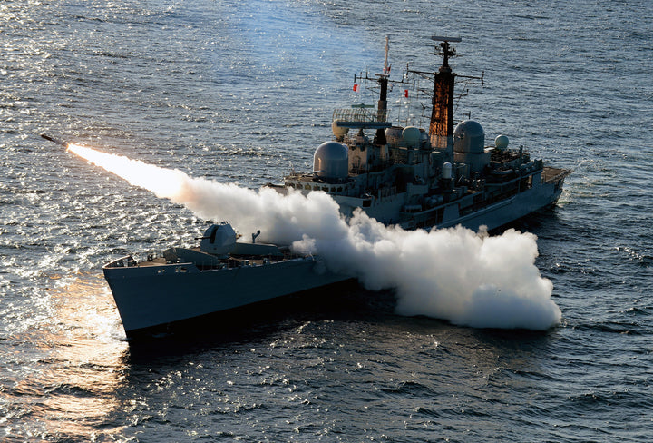 HMS Edinburgh D97 Royal Navy Type 42 Destroyer Photo Print or Framed Print - Hampshire Prints