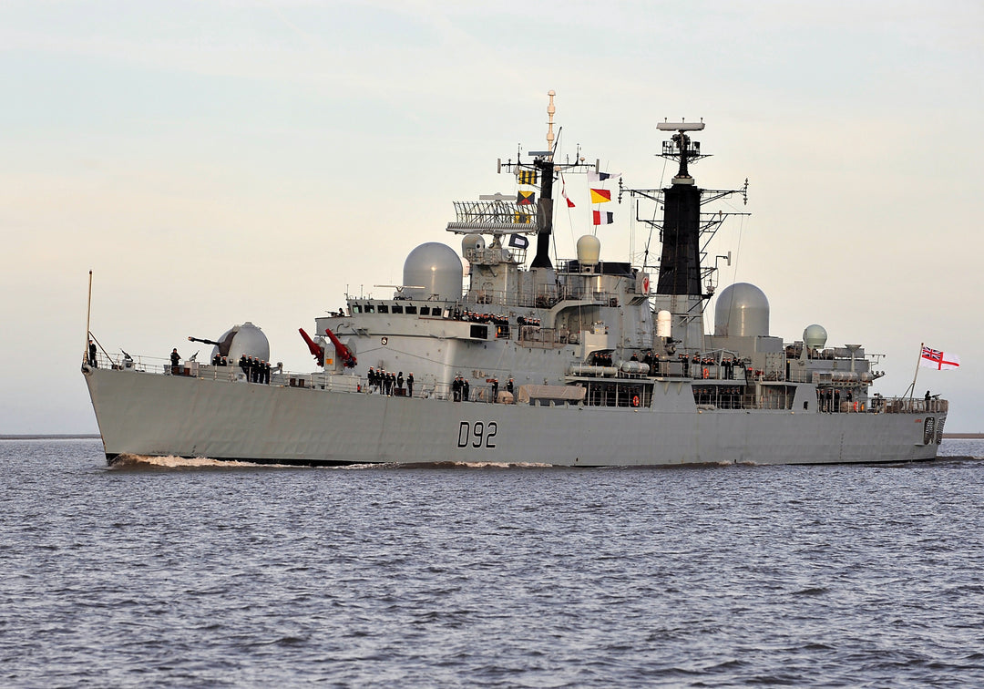 HMS Liverpool D92 Royal Navy Type 42 destroyer Photo Print or Framed Print - Hampshire Prints