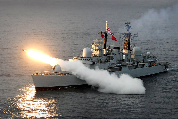 HMS Liverpool D92 Royal Navy Type 42 destroyer Photo Print or Framed Print - Hampshire Prints