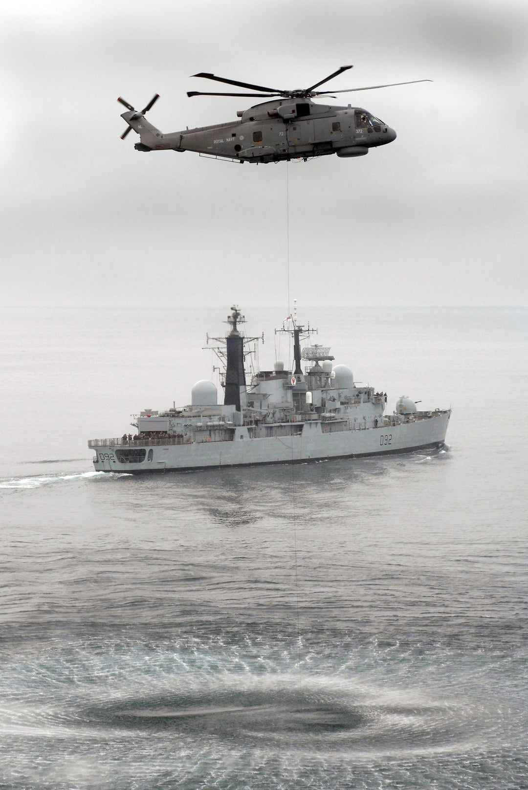 HMS Liverpool D92 Royal Navy Type 42 destroyer Photo Print or Framed Print - Hampshire Prints