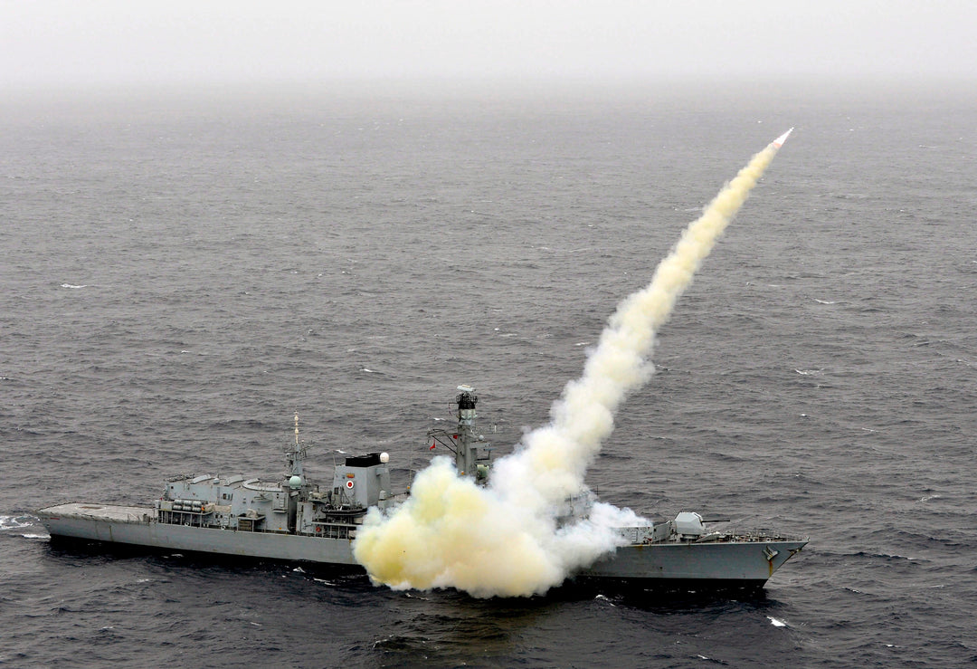 HMS Montrose F236 Royal Navy type 23 Frigate Photo Print or Framed Print - Hampshire Prints