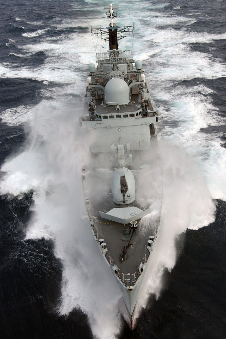 HMS Nottingham D91 Royal Navy Type 42 destroyer Photo Print or Framed Print - Hampshire Prints