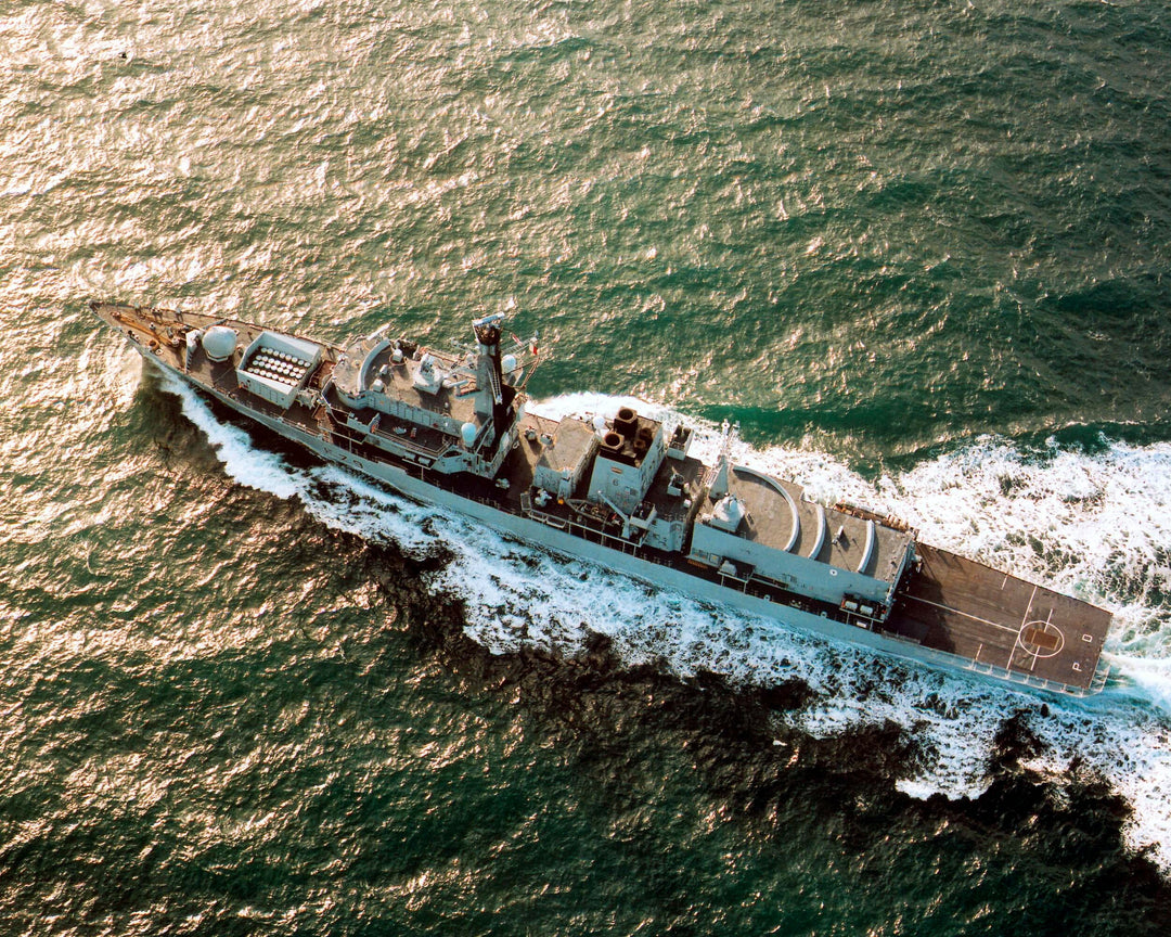 HMS Portland F79 Royal Navy Type 23 frigate Photo Print or Framed Print - Hampshire Prints