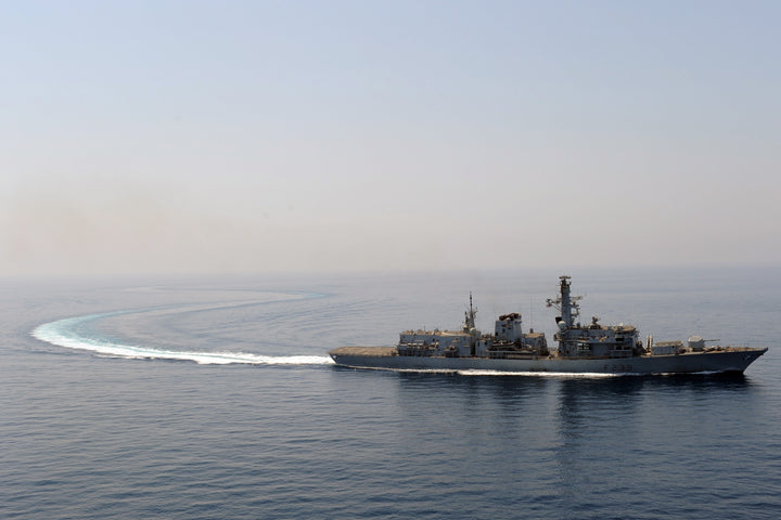 HMS Richmond F239 Royal Navy type 23 Frigate Photo Print or Framed Print - Hampshire Prints