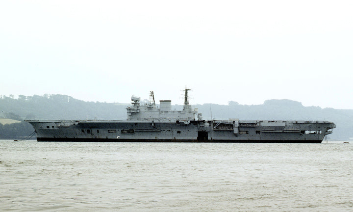 HMS Eagle R05 Royal Navy Audacious class aircraft carrier Photo Print or Framed Print - Hampshire Prints