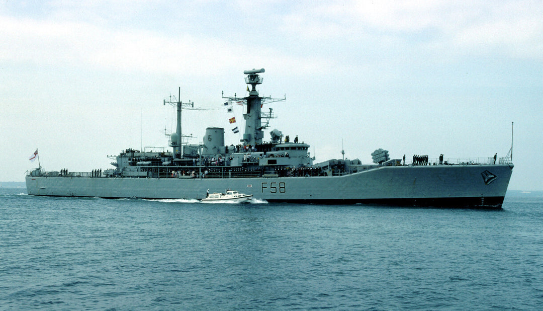 HMS Hermione F58 Royal Navy Leander class frigate Photo Print or Framed Print - Hampshire Prints