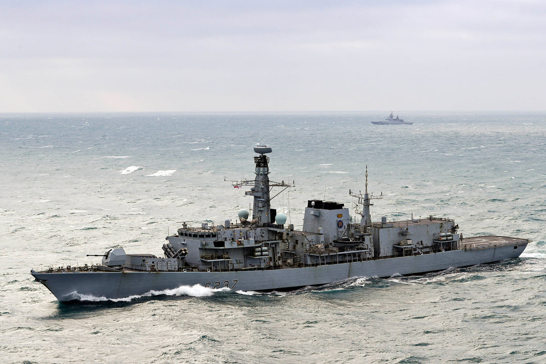 HMS Westminster F237 Royal Navy type 23 Frigate Photo Print or Framed Print - Hampshire Prints