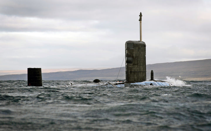 HMS Talent S92 Royal Navy Trafalgar class Submarine Photo Print or Framed Print - Hampshire Prints