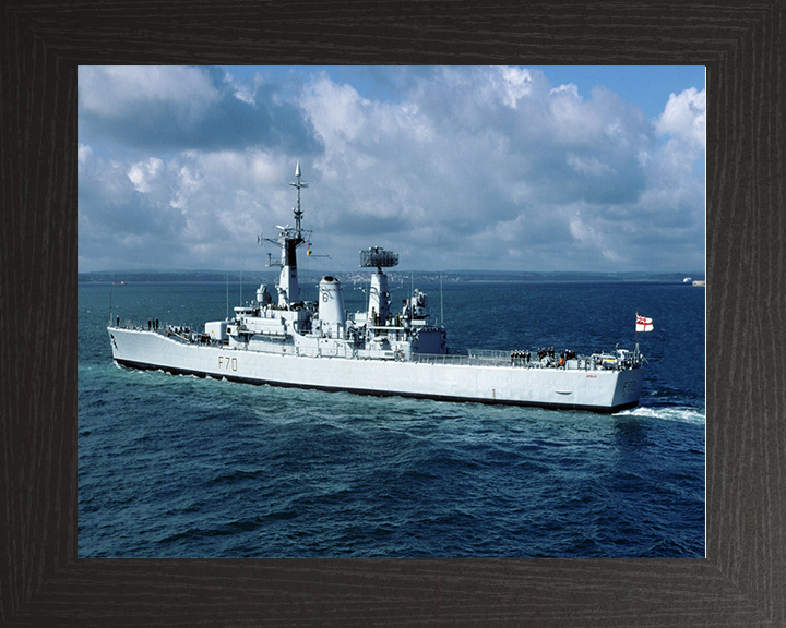 HMS Apollo F70 Royal Navy Leander class Photo Print or Framed Print - Hampshire Prints