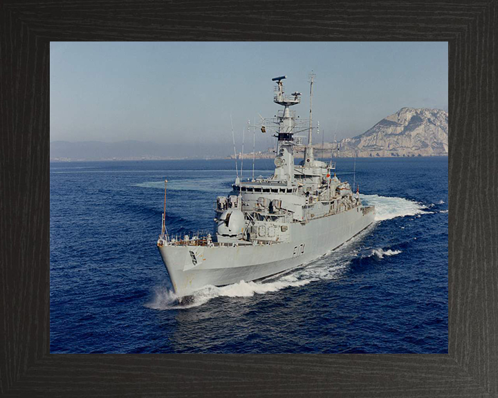 HMS Alacrity F174 Royal Navy Type 21 frigate Photo Print or Framed Print - Hampshire Prints