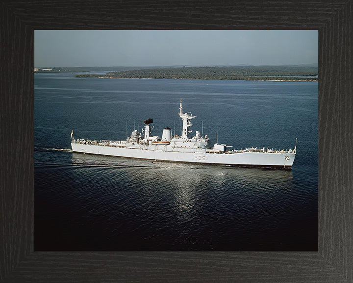 HMS Cleopatra F28 Royal Navy Leander class frigate Photo Print or Framed Print - Hampshire Prints