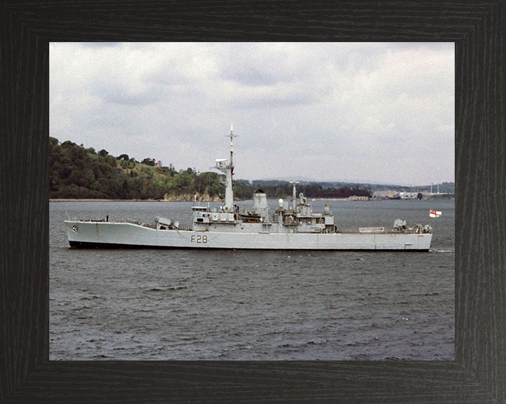 HMS Cleopatra F28 Royal Navy Leander class frigate Photo Print or Framed Print - Hampshire Prints