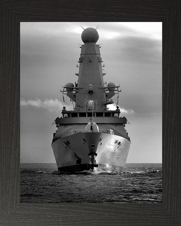 HMS Dauntless D33 Royal Navy type 45 Destroyer Photo Print or Framed Print - Hampshire Prints