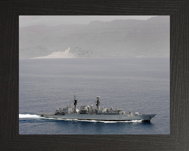 HMS Cumberland F85 Royal Navy Type 22 frigate Photo Print or Framed Print - Hampshire Prints