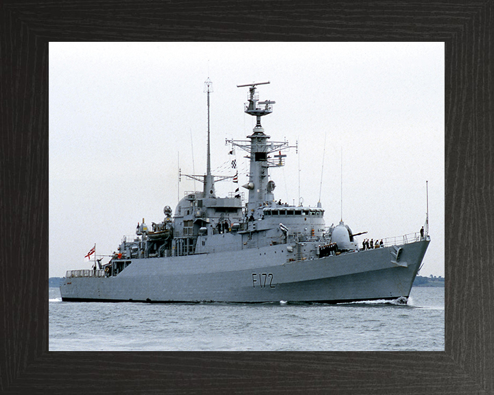 HMS Ambuscade F172 Royal Navy Type 21 frigate Photo Print or Framed Print - Hampshire Prints