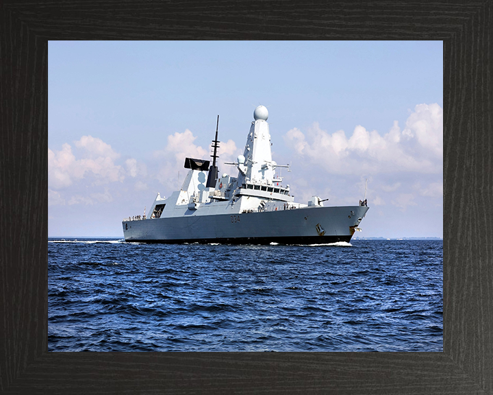 HMS Diamond D34 Royal Navy Type 45 Destroyer Photo Print or Framed Print - Hampshire Prints