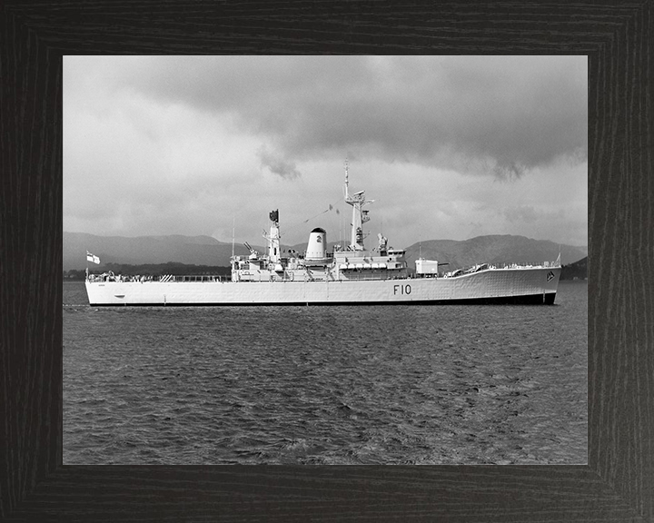 HMS Aurora F10 Royal Navy Leander Class frigate Photo Print or Framed Print - Hampshire Prints