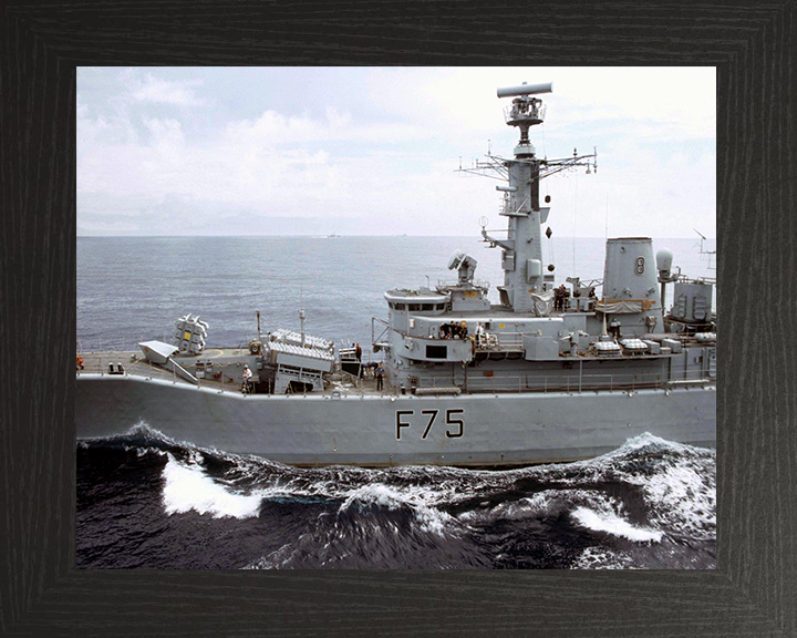 HMS Charybdis F75 Royal Navy Leander class frigate Photo Print or Framed Print - Hampshire Prints