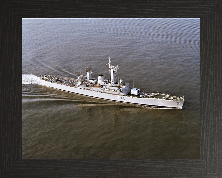 HMS Charybdis F75 Royal Navy Leander class frigate Photo Print or Framed Print - Hampshire Prints